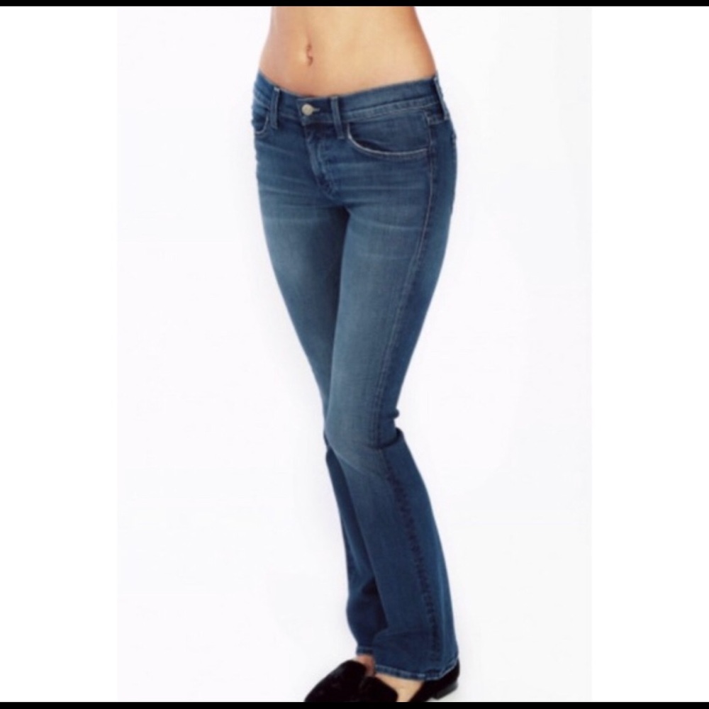 Wildfox Women's Boot Cut Jeans in Medium Blue Wash
